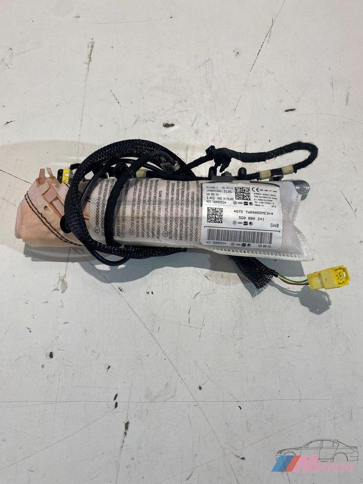 VW GOLF VII STOEL AIRBAG RECHTS 5G0880241, Auto-onderdelen, Dashboard en Schakelaars, Volkswagen, Gebruikt, Ophalen of Verzenden