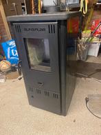 -40% Laatste 2 hout kachels, toonzaalmodel. ALFA PLAM., Huis en Inrichting, Ophalen, Nieuw, Hout, Vrijstaand