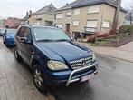 Mercedes ML 320 niet gekeurd voor verkoop, Auto's, Mercedes-Benz, Automaat, 4x4, Blauw, Leder