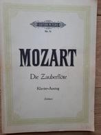 Mozart Die Zauberflöte Klavier-Auszug, Musique & Instruments, Partitions, Comme neuf, Enlèvement