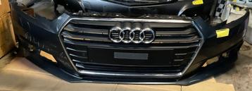 Voorbumper Audi A4 (2017) zwart  beschikbaar voor biedingen