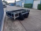 nieuwe gegalvaniseerde dubbelas aanhangwagen met neuswiel, Auto diversen, Ophalen, Nieuw
