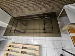 Originele Gavina tafel "Andre" Tobia Afra Scarpa, Huis en Inrichting, Ophalen, Gebruikt, 50 tot 100 cm, Glas