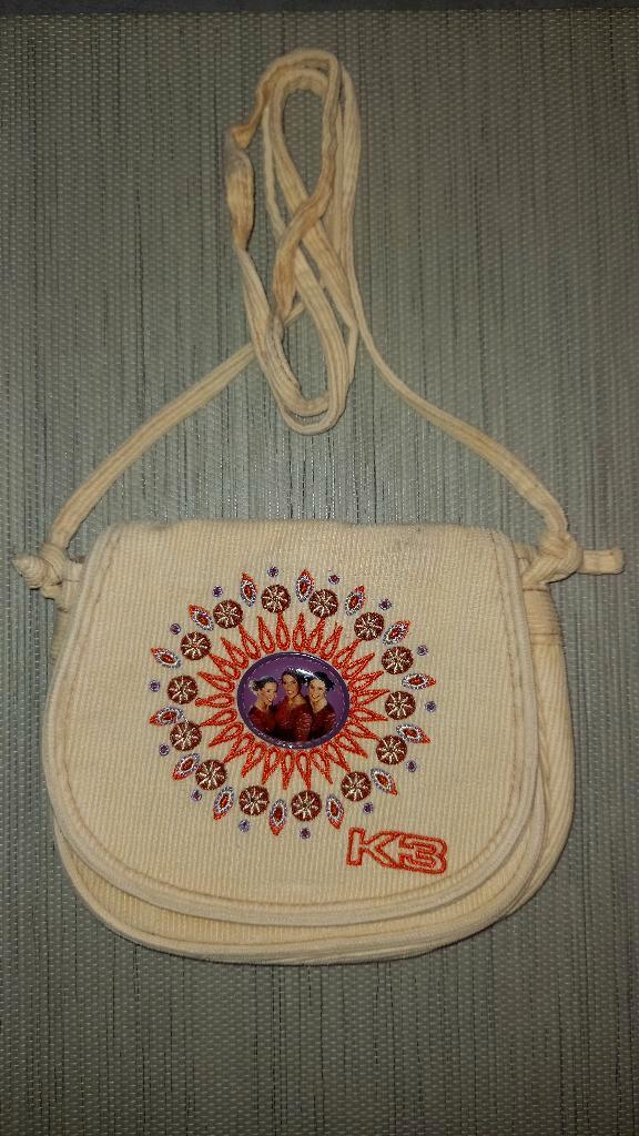 Originele K3 handtasje, Handtassen en Accessoires, Tassen | Damestassen, Gebruikt, Schoudertasje, Beige, Ophalen of Verzenden