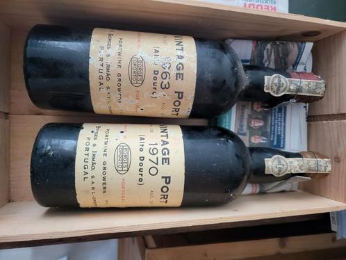 Deux belles vieilles bouteilles de porto. Borges Vintage, Collections, Vins, Neuf, Porto, Enlèvement ou Envoi