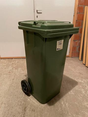 Groene rolcontainer 