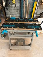 Werkbank Wolfcraft 800, Doe-het-zelf en Bouw, Werkbanken, Ophalen, Gebruikt