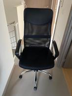 Chaise de bureau, Ophalen of Verzenden, Zo goed als nieuw, Zwart, Bureaustoel