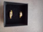 RINGEN geel/wit goud 18kt, Ophalen, Nieuw, Dame of Heer, Met edelsteen