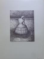 ARMAND SIMON / SURREALISME / ZW-W LITHO / 66x50cm / SIG, Ophalen of Verzenden