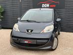 Peugeot 107 1.0i Urban (bj 2008), Auto's, Peugeot, 4 zetels, Zwart, Blauw, Bedrijf