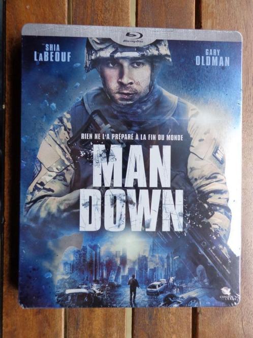 )))  Bluray  Man Down  //  Steelbook  //  Neuf   (((, Cd's en Dvd's, Blu-ray, Nieuw in verpakking, Avontuur, Boxset, Ophalen of Verzenden