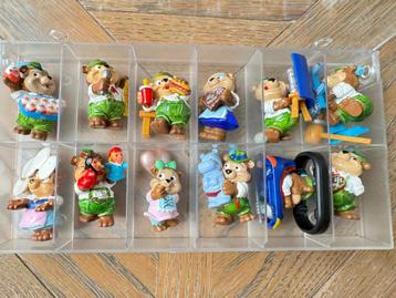 FERRERO (Kindersurprise), 12 ours en peluche, Enlèvement ou Envoi, Comme neuf, Figurines en plastique dur