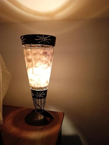 lampe effet nacre