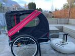 fietskar, Fietsen en Brommers, Fietsaccessoires | Aanhangwagens en Karren, Gebruikt, Minder dan 20 kg, Opvouwbaar, Hondenkar