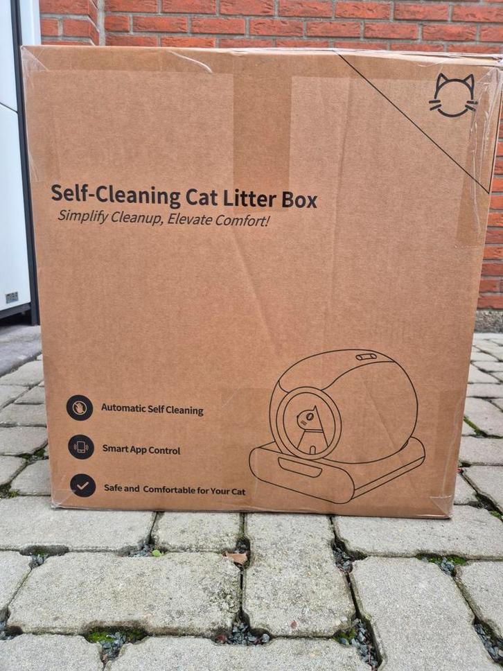 Nieuw in Doos! XXL Zelfreinigende Kattenbak 🐈🐈‍⬛, Dieren en Toebehoren, Kattenbakken, Ophalen of Verzenden