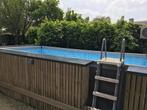 Intex opzet zwembad + warmtrpomp, Jardin & Terrasse, Piscines, Comme neuf, 120 cm ou plus, Rectangulaire, Enlèvement