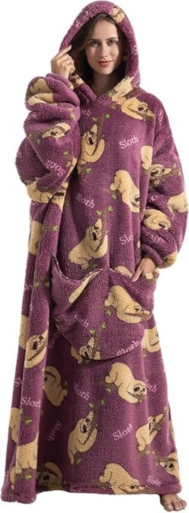 Oversized deken met capuchon | zacht en warm | Nieuw, Huis en Inrichting, Woonaccessoires | Plaids en Woondekens, Nieuw, Verzenden