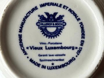 PORCELAINE VIEUX LUXEMBOURG