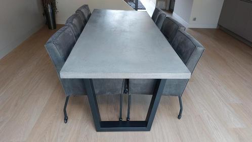 Betonlook tafel, Maison & Meubles, Tables | Tables à manger, Enlèvement