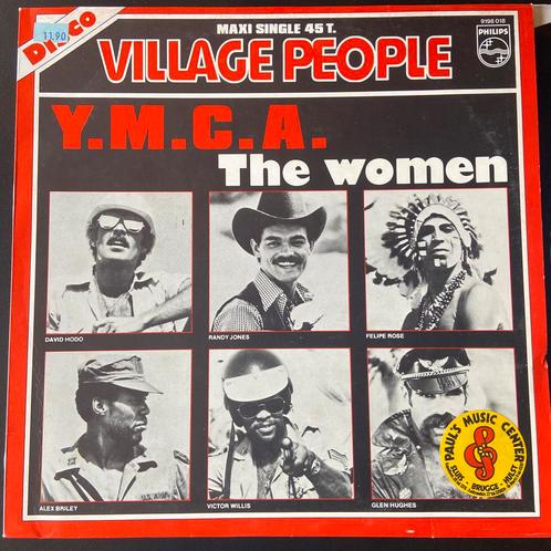 Maxi 12' single Village People Y.M.C.A. 1978 NM, Cd's en Dvd's, Vinyl | Pop, Zo goed als nieuw, Ophalen