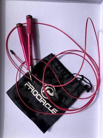 Springtouw (Pro Circle Sportspringtouw/ Speedrope) - Roze beschikbaar voor biedingen