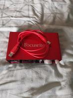 focusrite 2i2, Informatique & Logiciels, Cartes son, Utilisé, Enlèvement ou Envoi, Focusrite