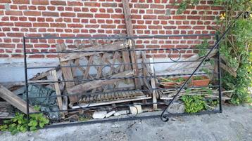 Grille en fer forgé, Enlèvement, Utilisé, Escalier