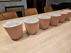 6 caches pots neufs, Jardin & Terrasse, Pots de fleurs, Enlèvement, Neuf, Moins de 25 cm, Moins de 40 cm