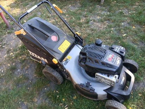 Tondeuse a gazon autotractée coupe de 51 cm, Tuin en Terras, Grasmaaiers, Gebruikt, Benzine-grasmaaier, 50 cm of meer, Opvangbak