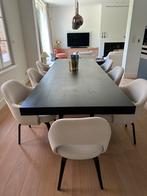 Eettafel met 8 stoelen orginele KNOLL, Huis en Inrichting, Ophalen, Zo goed als nieuw