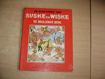 Suske en Wiske : De brullende berg - 1e druk uit 1956. beschikbaar voor biedingen