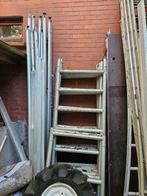 rolsteiger stelling Altrex BRS4100, Ophalen, Gebruikt, Gevelsteiger, 5 meter of hoger