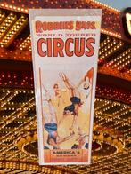 Vintage circus poster, USA, Robbins Bros., origineel 1965🤡, Verzamelen, Ophalen of Verzenden, A1 t/m A3, Overige onderwerpen