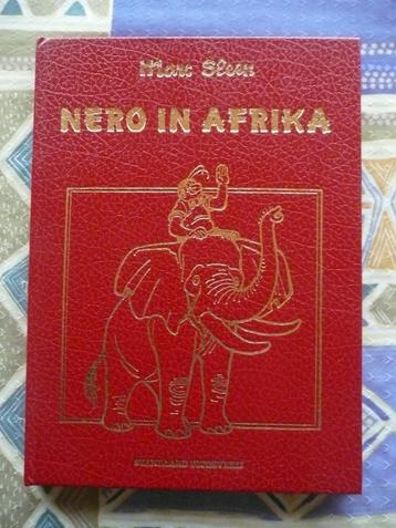 NERO IN AFRIKA - KUNSTLEDEREN HARDCOVER VAN 1982 OP 1500 EX.