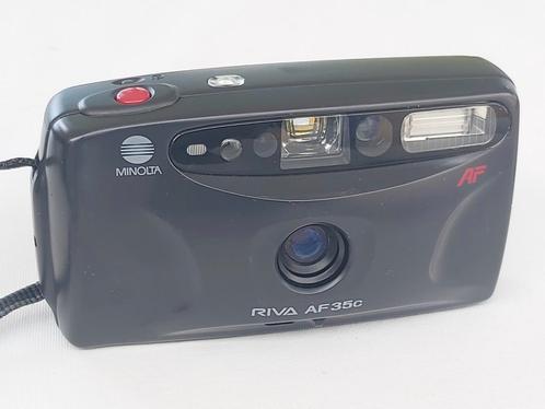 Minolta riva AF35c, Audio, Tv en Foto, Fotocamera's Analoog, Zo goed als nieuw, Compact, Minolta, Ophalen of Verzenden