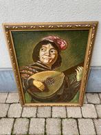 Mozaiek schilderij  1924 , gesigneerd ( 76 x 60 cm ), Antiek en Kunst, Ophalen