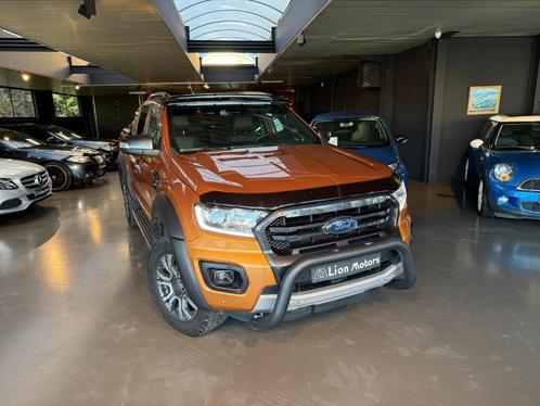 Ford Ranger 2.0 BiT EcoBlue Wildtrak 4*4 *212pk*Verwarm*cam, Auto's, Ford, Bedrijf, Te koop, Ranger, 4x4, ABS, Achteruitrijcamera