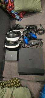 PS4 slim 1TB+3 consoles+ vr bril+7spelletjes, Games en Spelcomputers, Ophalen of Verzenden