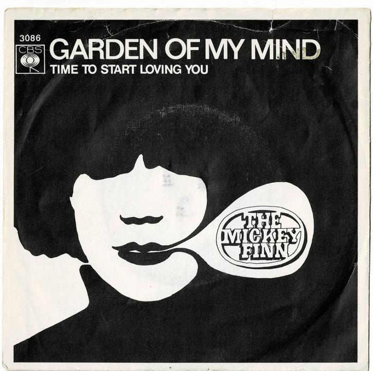 The MICKEY FINN - Garden of my mind / Time to start ....., Cd's en Dvd's, Vinyl Singles, Gebruikt, Single, Pop, 7 inch, Verzenden