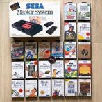 Sega Master-systeemconsole + games, Master System, Ophalen of Verzenden, Zo goed als nieuw