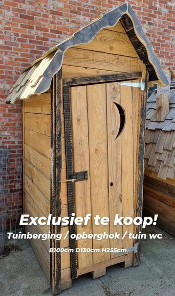 Exclusief opberghok / tuinhuis/ eco toilet  Wicked Castles