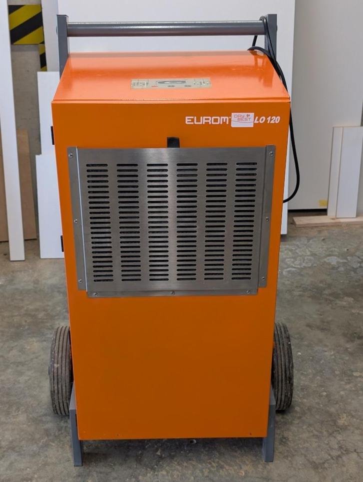 Bouwdroger EUROM LO120, Doe-het-zelf en Bouw, Ventilatie en Afzuiging, Zo goed als nieuw, Ventilator, Ophalen