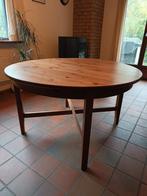 Table 125cm extensibles et 4 chaises, Ikea, Ophalen, Gebruikt