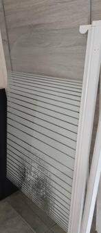 Paroi de douche en verre sécurit, Enlèvement, Utilisé, Verre, Douche