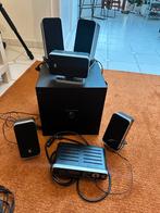 Logitech Surround systeem met subwoofer, Audio, Tv en Foto, Gebruikt, 5.1-systeem, 40 tot 70 watt, Ophalen