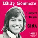 7"  Willy Sommers ‎– Zeven Anjers, Zeven Rozen, CD & DVD, Vinyles Singles, 7 pouces, En néerlandais, Utilisé, Enlèvement ou Envoi