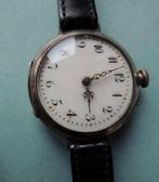 oude dameshorloge, Handtassen en Accessoires, Horloges | Dames, Zilver, Ophalen, Overige merken, Leer