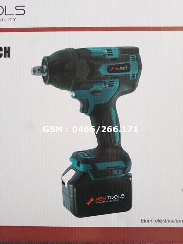 Nouvelle Boulonneuse 800Nm - 800W + 2 Batterie 21V beschikbaar voor biedingen