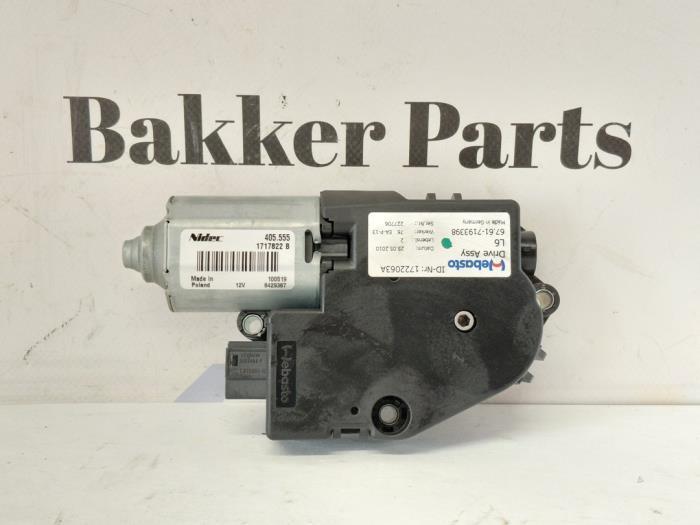 Schuifdak Motor van een BMW 5-Serie, Auto-onderdelen, Carrosserie, BMW, Gebruikt, 3 maanden garantie